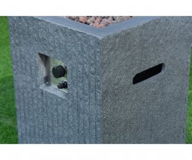 Сучасна топка - Елітний газовий камін для зовнішнього використання з литого бетону