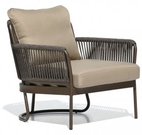 Canapés de jardin luxe - Ensemble moderne pour 5 personnes + table basse haute
