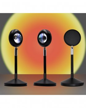 UFO-LAMPE – Rundt fargelys for fotografering 16 farger bytter med fjernkontroll