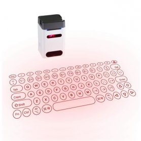Proyektor keyboard laser - proyektor keyboard virtual hologram dengan bluetooth untuk smartphone