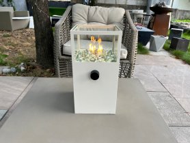 Gas-Tischkamine - Propangas-Feuerstelle - OGA (41 x 21 x 21 cm)