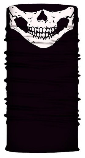 Balaclava kerangka - bandana pelbagai fungsi untuk muka atau kepala
