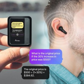 Traducător pentru căști - căști pentru traducere în 45 de limbi + WiFi/4G SIM + Chat GPT - IKKO ActiveBuds