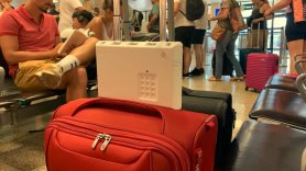 Μίνι χρηματοκιβώτιο για χρήματα και τιμαλφή - Φορητό μικρό χρηματοκιβώτιο ταξιδιού με φωνητικό συναγερμό