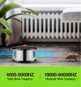 Indoor Ultraschall 360 ° abweisend für Schädlinge und Tiere