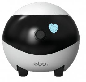 „Ebo“ fotoaparato robotas – „Spy Security“ FULL HD kamera su „Wi-Fi“ / P2P su IR – Enabot EBO SE