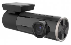 Dviguba WIFI automobilio kamera Mini – priekinė 1080P + galinė 1440P palaikoma 256 GB + 24/7 parkavimo režimas