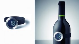 Digital wine thermometer