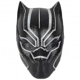 Маска для обличчя Чорна Пантера - для дітей і дорослих на Хелловін або карнавал