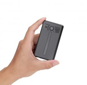 Mini Spy geluids(spraak)recorder met externe microfoon + WIFI + live geluidsoverdracht via APP + batterijduur tot 125 dagen
