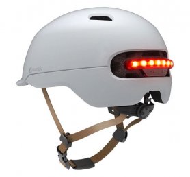 Smart bicycle helmet - automatic LED light + brake light