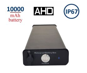 Externa baterie 10 000 mAh pro AHD couvací kamery se 4 PIN s IP67