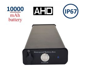 Baterie externa 10000 mAh pentru camere de marsarier AHD cu 4 PIN cu IP67