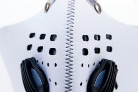 Respiratorji - Neoprenska maska za večstopenjsko filtracijo - XProtect bela