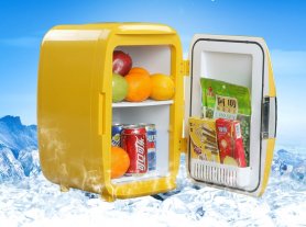 ตู้เย็นขนาดเล็ก (ตู้แช่เครื่องดื่ม) - ตู้เย็นในสวนสำหรับกระป๋องขนาดเล็ก 16 ลิตร/18x