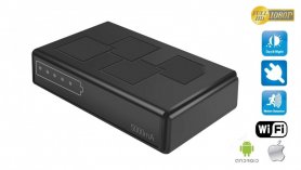 Teljesítményű kamera 5000 mAh + Teljes HD éjjellátó kamera + WiFi P2P