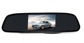 Senzor de mers înapoi: Oglindă retrovizoare cu cameră LCD de 4,3 "+ cameră spate