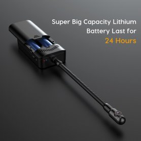 Gooseneck camera rotating pinhole spy Full HD + 5000mAh baterya + WiFi / P2P + paggalaw ng paggalaw
