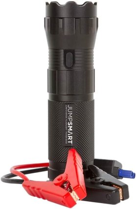 LED Flashlight + emergency car jump starter + Battery 8000 / 15000 mAh