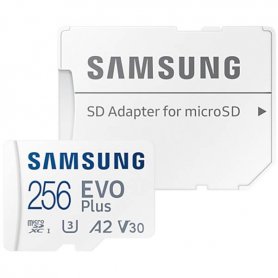 Samsung micro SDXC 256GB EVO Plus + adaptor SD