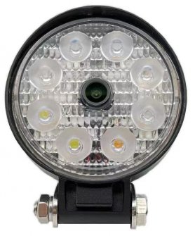 8 LEDS के साथ कार्यशील प्रकाश पूर्ण HD कैमरा 100 मीटर + IP68 तक प्रकाशित करता है