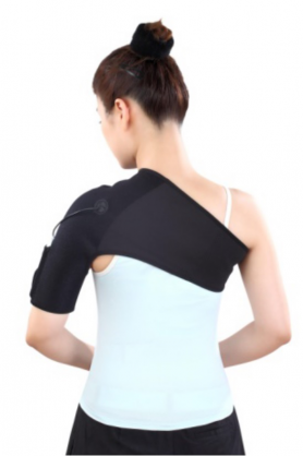 Heat belt for the left shoulder