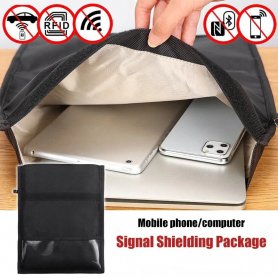 Anti radiation phone case - GSM blocking case para sa smartphone na 50 cm na itim