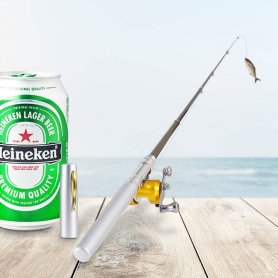 Wędka Pen Fishing - miniaturowa wędka teleskopowa Micro Pen Fishing o długości do 1 m