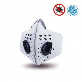 Respiradores - Máscaras faciais de neoprene filtração em vários estágios - XProtect branco