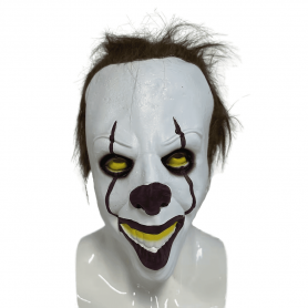 Маска для обличчя клоуна - для дітей і дорослих на Хелловін або карнавал