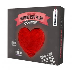 Heated heart pillow - heating pillow from plush