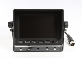 5" LCD monitor with the possibility to connect 3 reverse cameras