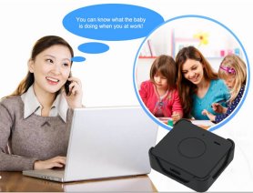 GPS ٹریکر - فعال سننے کے ساتھ 4G چھوٹے GPS لوکیٹر - Qbit M
