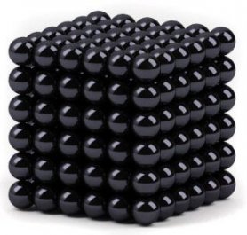 NeoCube labdák - 5 mm fekete