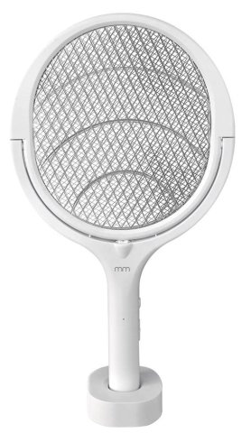 Electric mosquito swatter - handheld bug zapper tennis racket 3in1