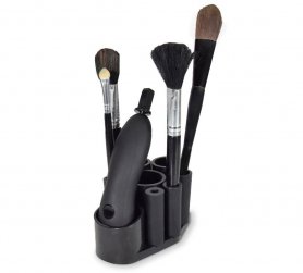 Makeup brush cleaner - electric set of 8 holders