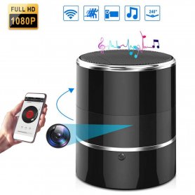 FULL HD kamera Wifi P2P hangszóróval bluetooth-al - a kamera távoli elforgatásának lehetősége