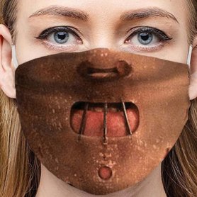 HANNIBAL LECTER - Protective face mask 100% polyester