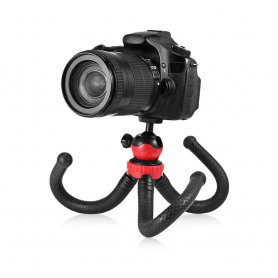 Mobile phone stand + holder - tripod Octopus (flexible rubber arms)