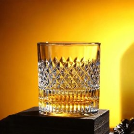 Vaso de whisky - Elegante vaso de whisky/bourbon único y de lujo de 335 ml
