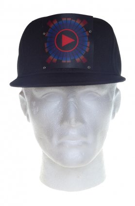 LED cap DJ - zvočno občutljiv