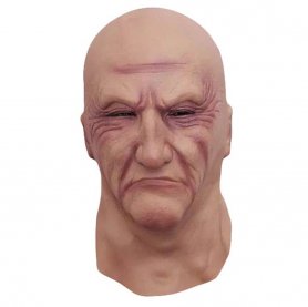 Gammel mand - silikone (Latex) ansigtsmaske til voksne
