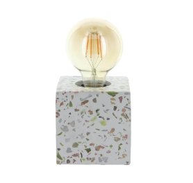 Nattlampa - LED-glödlampa på stenfot (plattform)