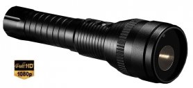 LED flashlight na may nakatagong BUONG HD Camera