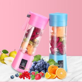 Mixer smoothie untuk dibawa bepergian - pembuat blender portabel untuk bepergian kecepatan motor 26000 RPM