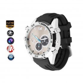 Spy watch camera with FULL HD + IR LED + 32GB memory