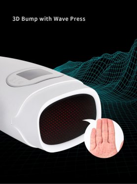 Massaggiatore portatile - macchina per massaggi con riscaldamento al grafene - 2 modalità e 3 livelli di intensità