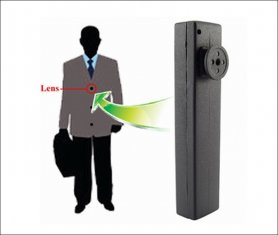 Butones ng camera spy na may memorya ng 16GB - Resolusyon ng VGA