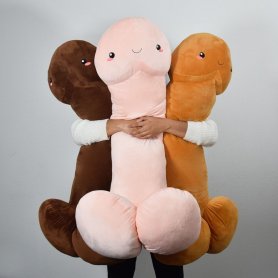 Cojín para el pene - Cojín para el cuerpo del pene Jumbo - Peluche ultragrande de 100 cm