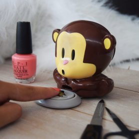 Mini sušilica za nokte prijenosna - Majmun